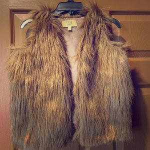 Girls Fur Vest